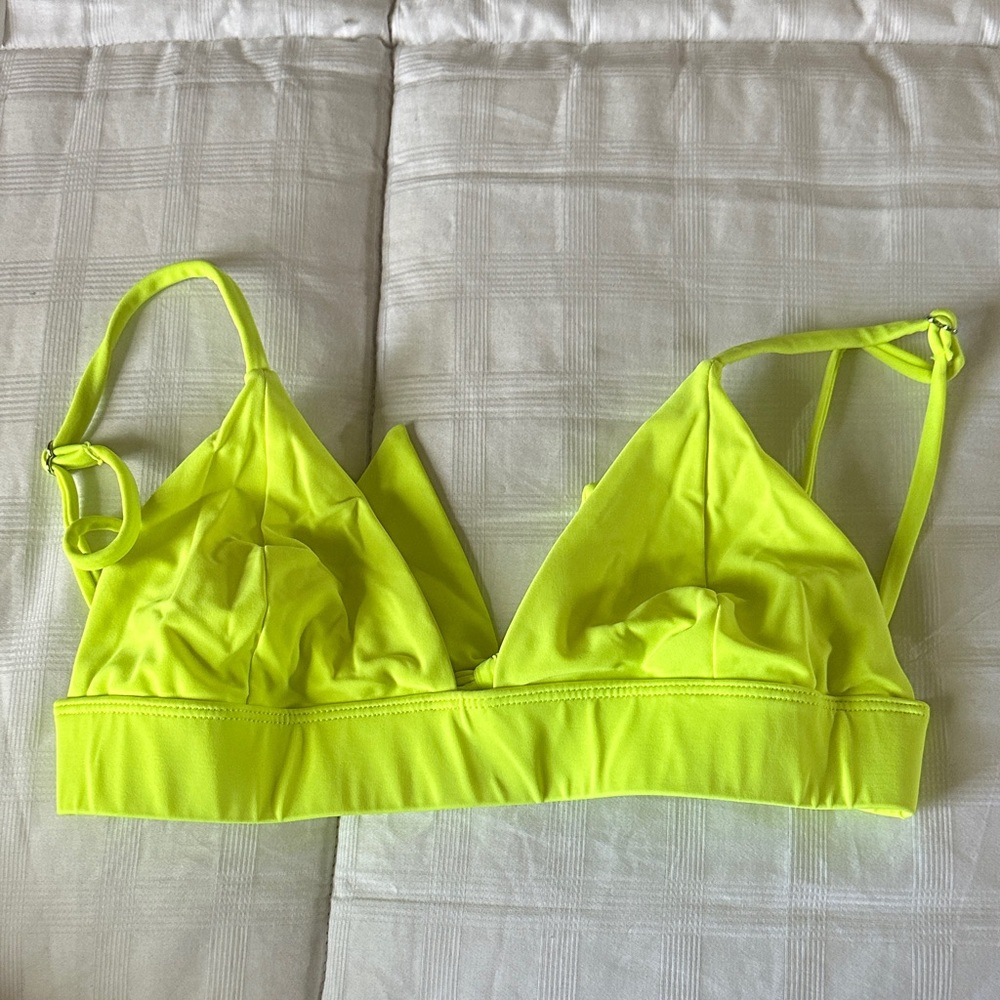 Blackbough Neon Yellow Bralette